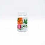 Euphoria CBD Gummies Orangen 750 mg CBD, 30 Stück x 25 mg, (80g)