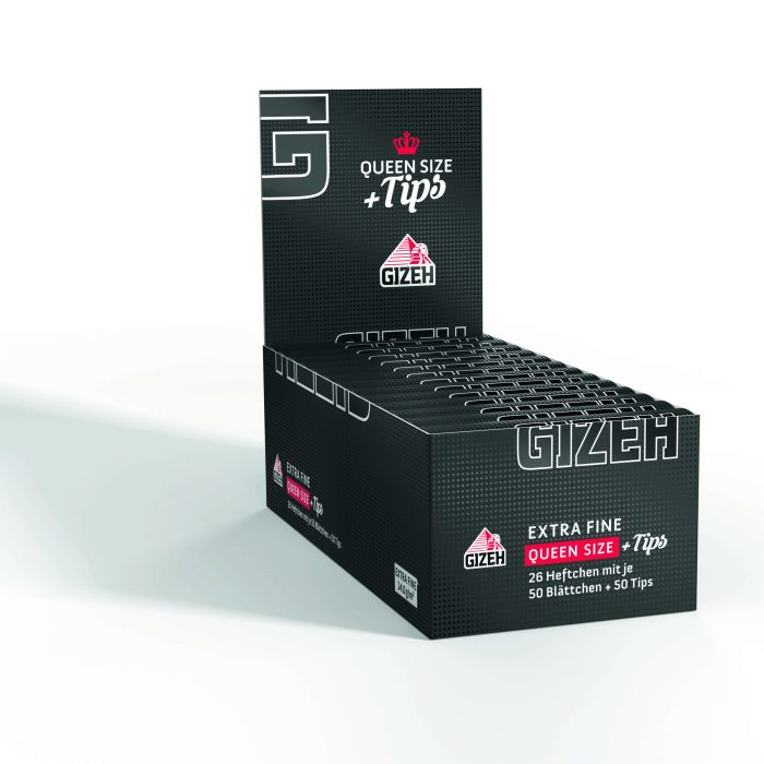 GIZEH BLACK® Queen Size + Tips – Bild 5