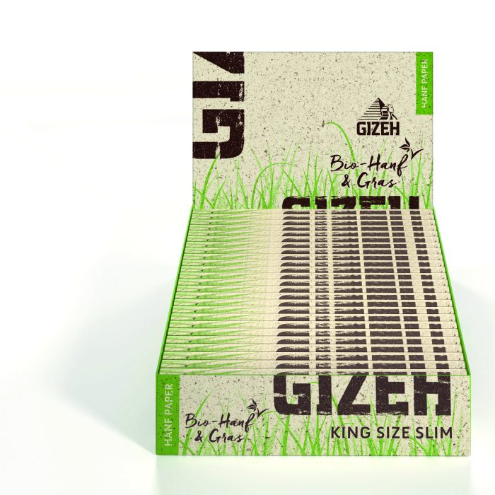GIZEH Hanf & Gras King Size Slim – Bild 3