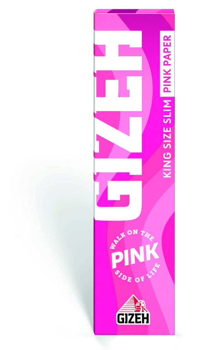 GIZEH ALL PINK King Size Slim + Tips – Bild 4