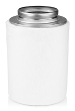Prima Klima Aktivkohlefilter ECONOMY LINE, für Lüfter 240 m³/h, inkl. Anschlussflansch ø 125 mm