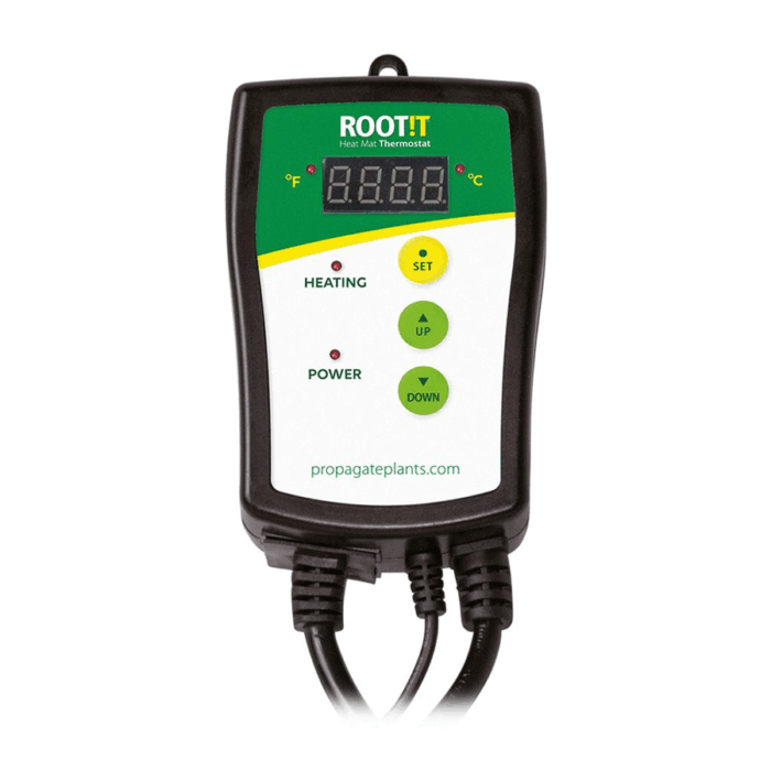 ROOT!T Thermostat für Heizmatten - Steckertyp CEE 7/5 (Typ E+F), für EU/FR – Bild 1
