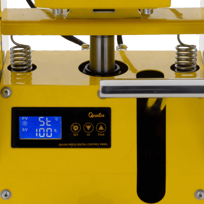 Qnubu Press Pro Hydraulic 6 Tonnen, Heißdruckpresse, 12 x 12 cm Platten – Bild 1