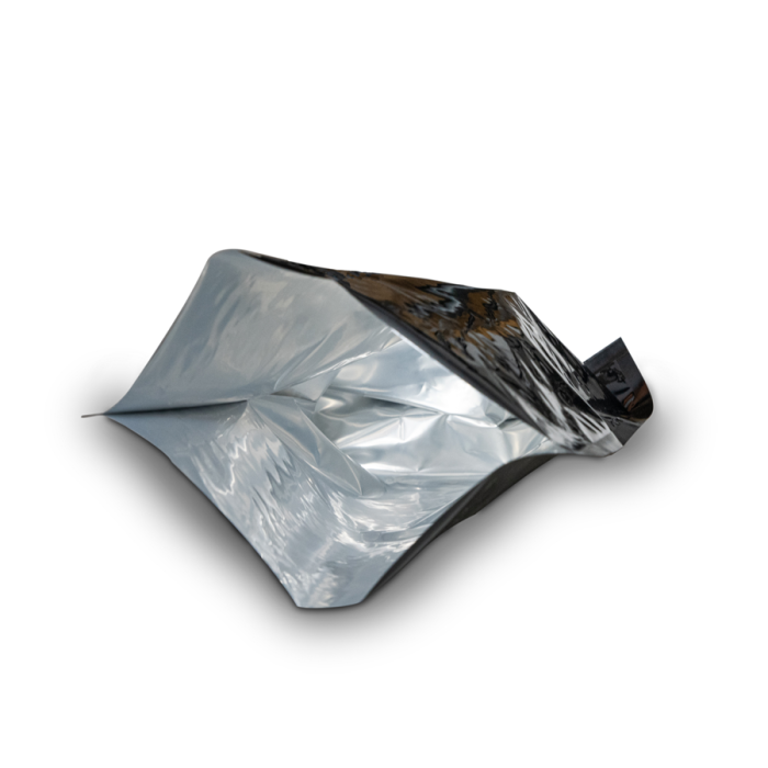 Qnubu Beutel aus Aluminiumfolie schwarz, verschließbar, 56 x 95 cm, 50 St je Pckg – Bild 2