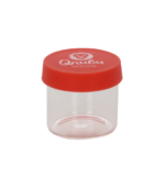 Qnubu Silikonbehälter, 6 ml, Glasgefäß mit 70 Stück