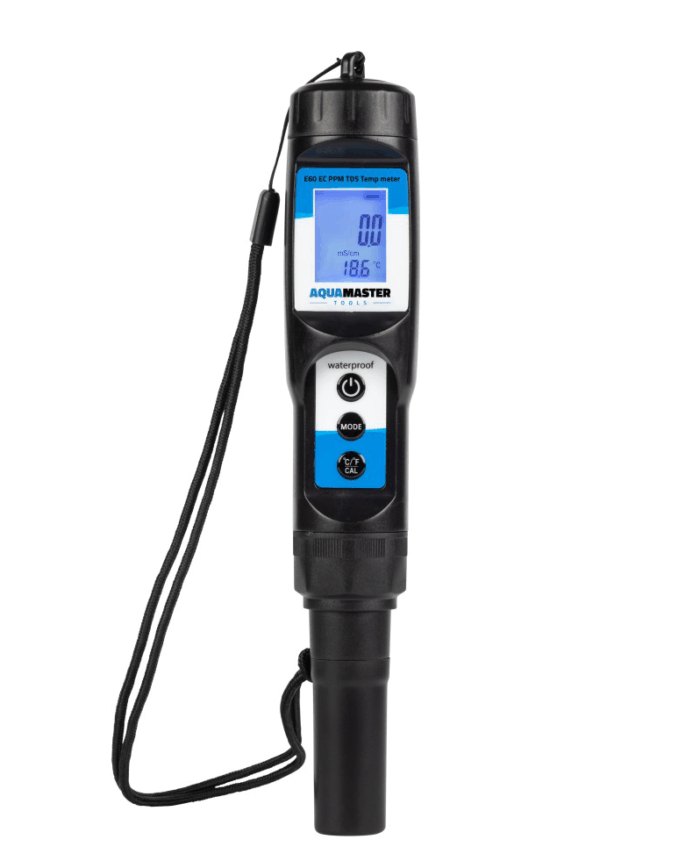 Aquamaster, E60 Pro, EC/PPM/TDS/Temp. -Meter – Bild 1