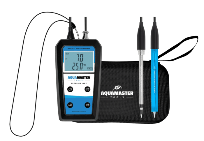 Aquamaster, Substrat Meter H600 Pro, pH/EC/PPM/TDS/Temp. -Meter, Handheld – Bild 1