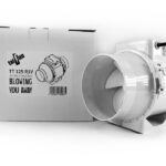 Taifun 2 Speed Inline Ventilator 220/280m³/h 125mm Flansch