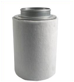 Prima Klima Aktivkohlefilter PROFESSIONAL LINE, für Lüfter bis 460 m³/h, inkl. Anschlussflansch ø 125 mm