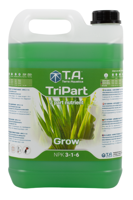 Terra Aquatica TriPart Grow, 5 L (GHE Flora Grow)