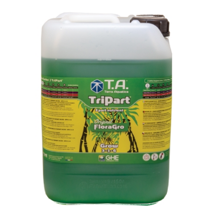 Terra Aquatica TriPart Grow, 10 L (GHE Flora Grow)