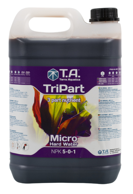 Terra Aquatica TriPart Micro, Hartes Wasser, 5 L (GHE Flora Micro)