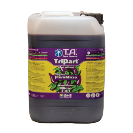 Terra Aquatica TriPart Micro, Hartes Wasser, 10 L (GHE Flora Micro)