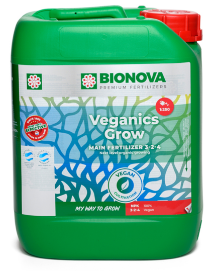 Bio Nova Veganics Grow 3-2-4, 5 L