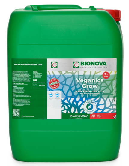 Bio Nova Veganics Grow 3-2-4, 20 L