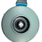RAM Inline Rohrlüfter, 125 mm, 378 m³/h, EU Netzkabel mit IEC-Connector