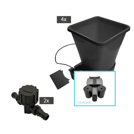 Autopot 4Pot XL System AQUAvalve5 ohne Tank