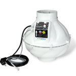 Prima Klima Whisperblower EC Rohrventilator, max 800 m3/h, 170 W, ø 125 mm , Temperatursteuerung