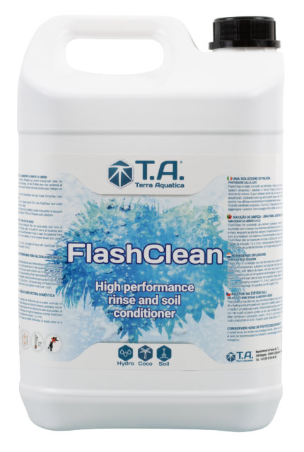 Terra Aquatica (GHE) FlashClean, Reinigungsmittel für Bewässerungssysteme, 5L