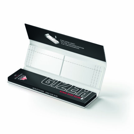GIZEH BLACK® King Size Slim + Tips
