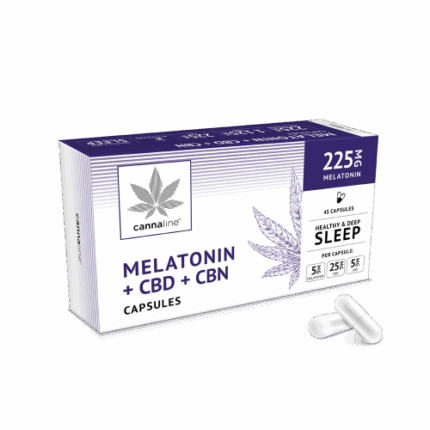Cannaline Melatonin + CBD + CBN Kapseln x 45 Stück