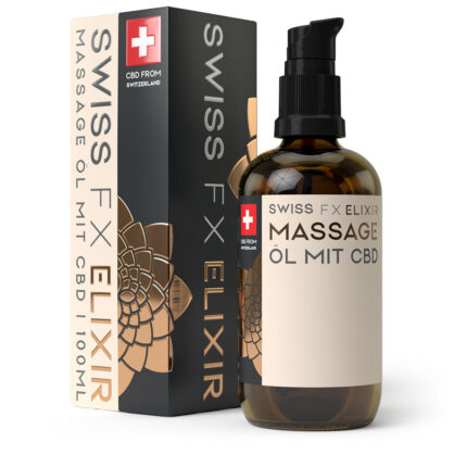 SWISS FX Massage Öl 100ml (500 mg)