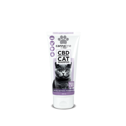CBD Cat Panthenol Shampoo (400 mg CBD) 200 ml