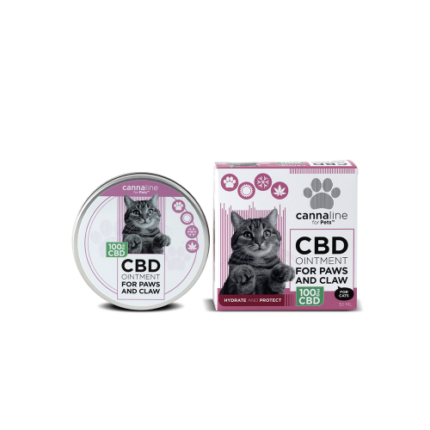 CBD Ointment for Paws and Claws for Cats (100 mg CBD) 30 ml