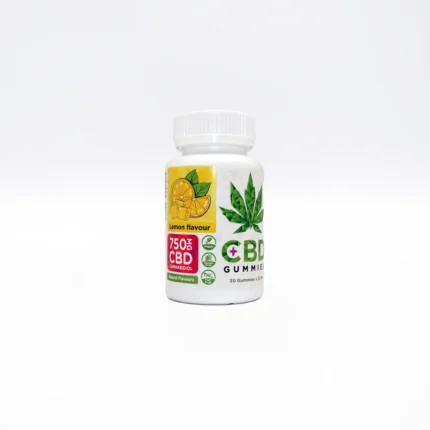 Euphoria CBD Gummies Lemon 750 mg CBD, 30 Stück x 25 mg